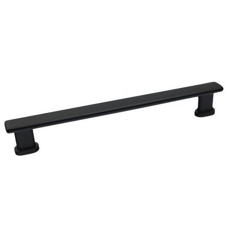 CROWN 7-1/4" Manhattan Cabinet Pull with 6-3/10" Center to Center Oil Matte Black Finish CHP92928BK